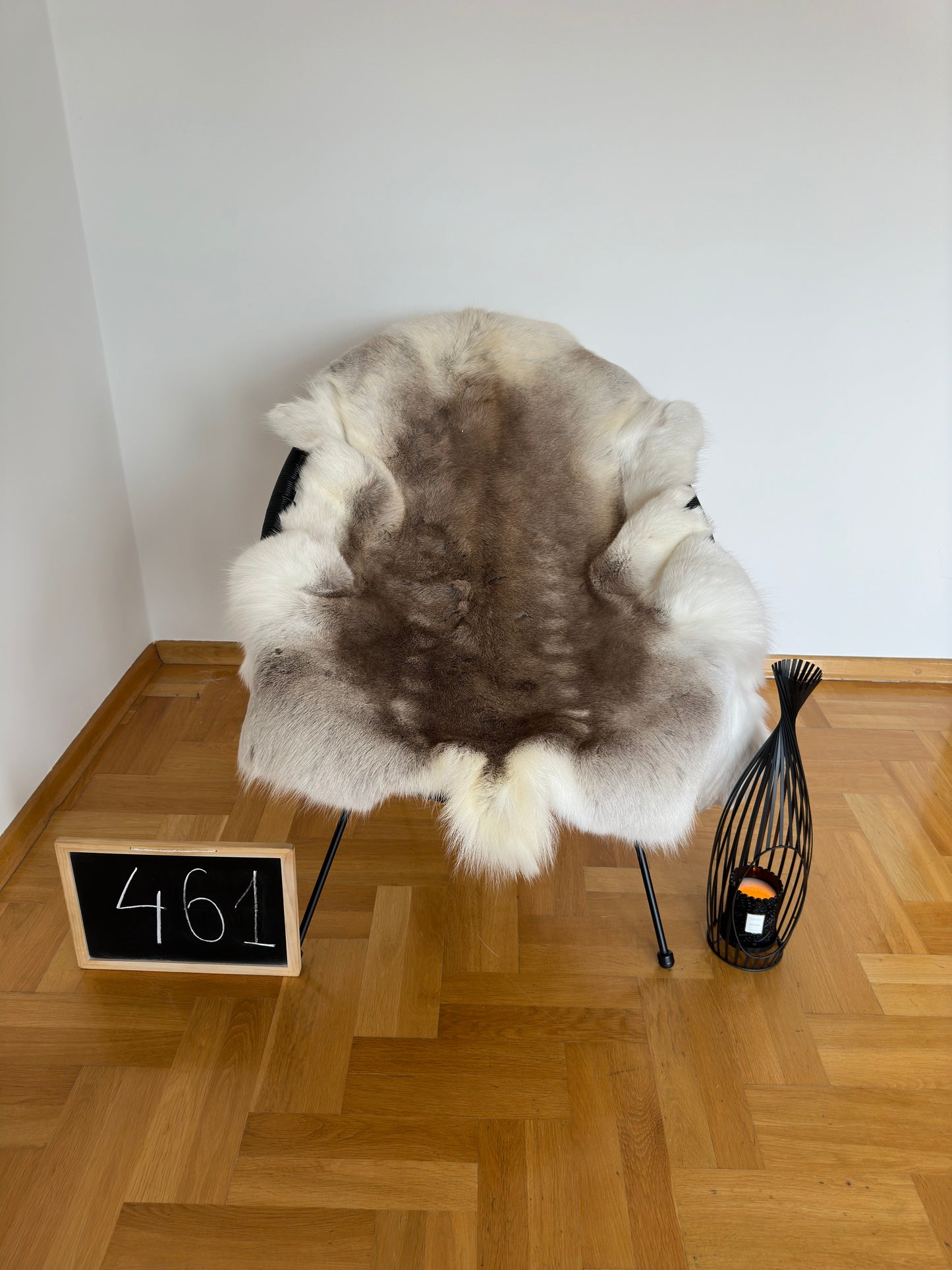 Reindeer Hide Exclusive Unique Giant Size 141 x 112 cm Reindeer Skin #461