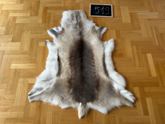 Luxurious Reindeer Hide Unique Giant Size 140 x 118 cm Reindeer Skin #519