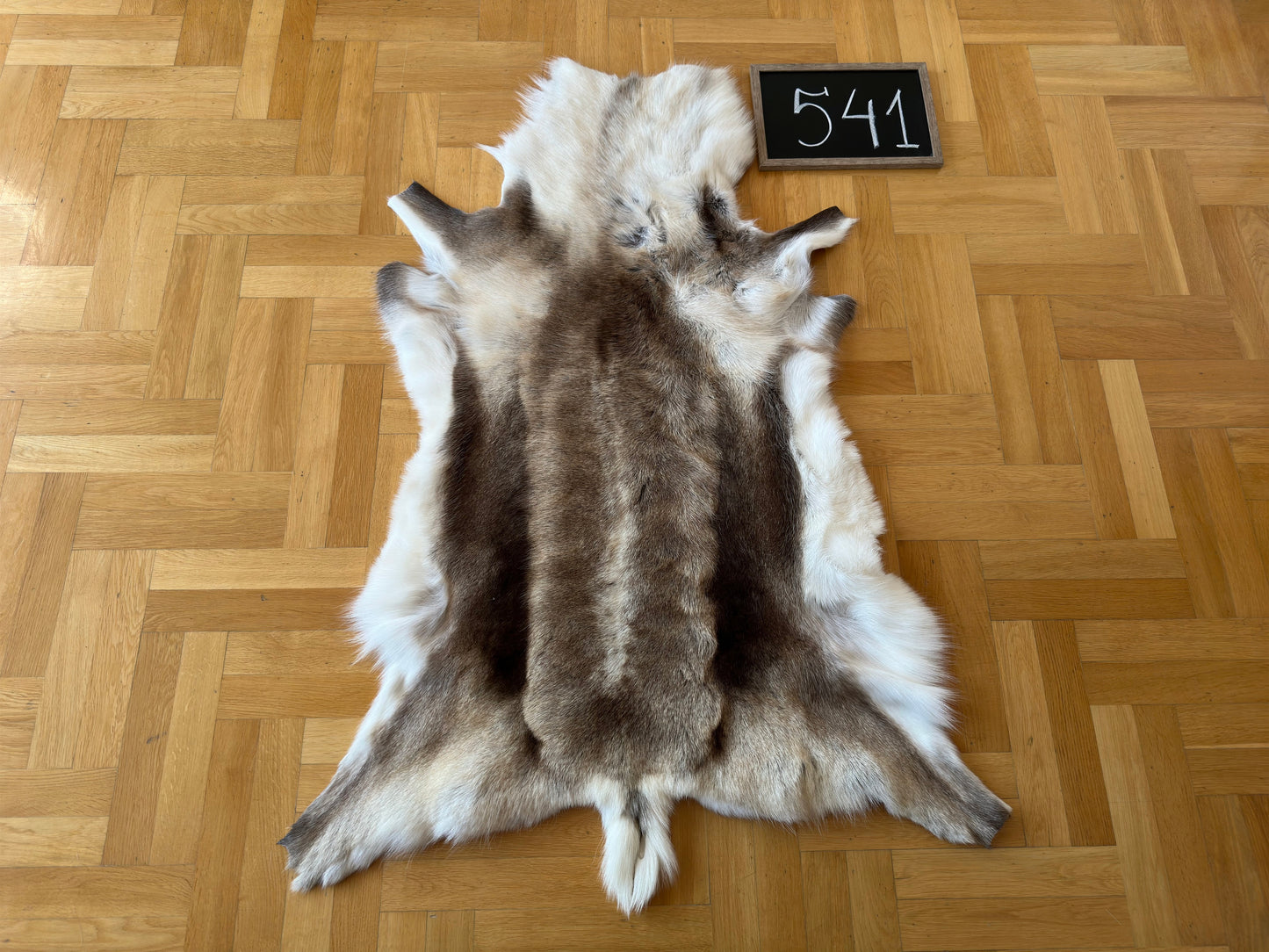 Reindeer Hide Exclusive Unique Giant Size 135 x 94 cm Reindeer Skin #541