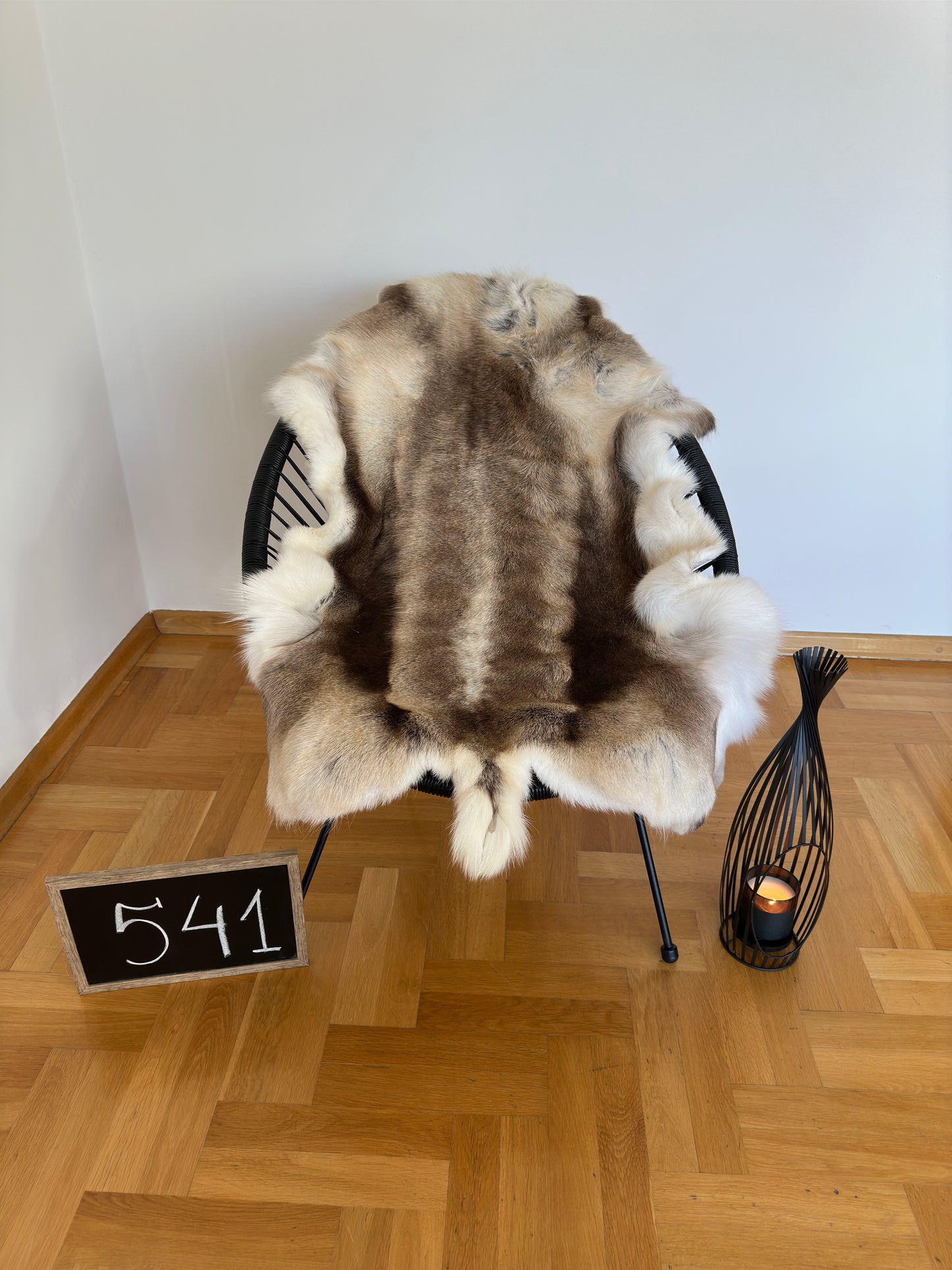 Reindeer Hide Exclusive Unique Giant Size 135 x 94 cm Reindeer Skin #541