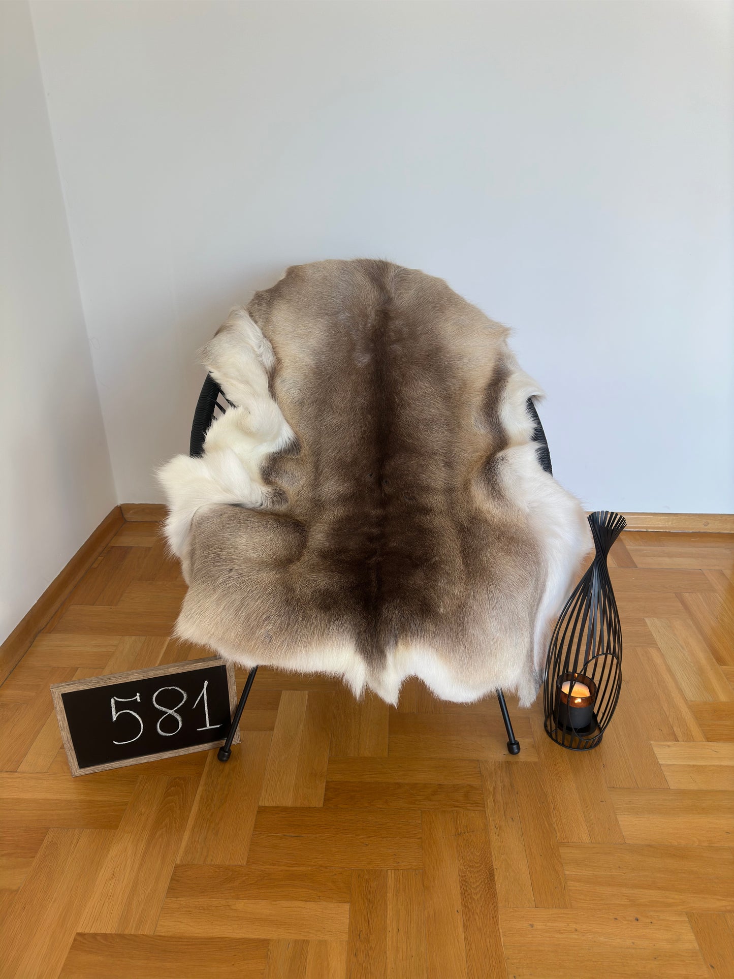 Reindeer Hide Exclusive Unique Giant Size 148 x 108 cm Reindeer Skin #581