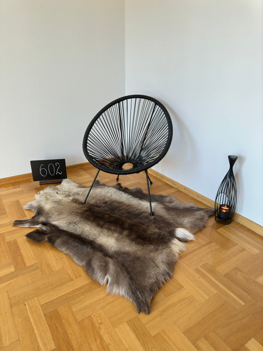 Reindeer Hide Exclusive Unique Giant Size 140 x 115 cm Reindeer Skin #602