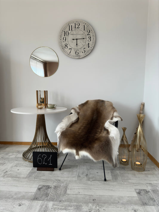 Reindeer Hide Exclusive Unique Giant Size 136 x 106 cm Reindeer Skin #621