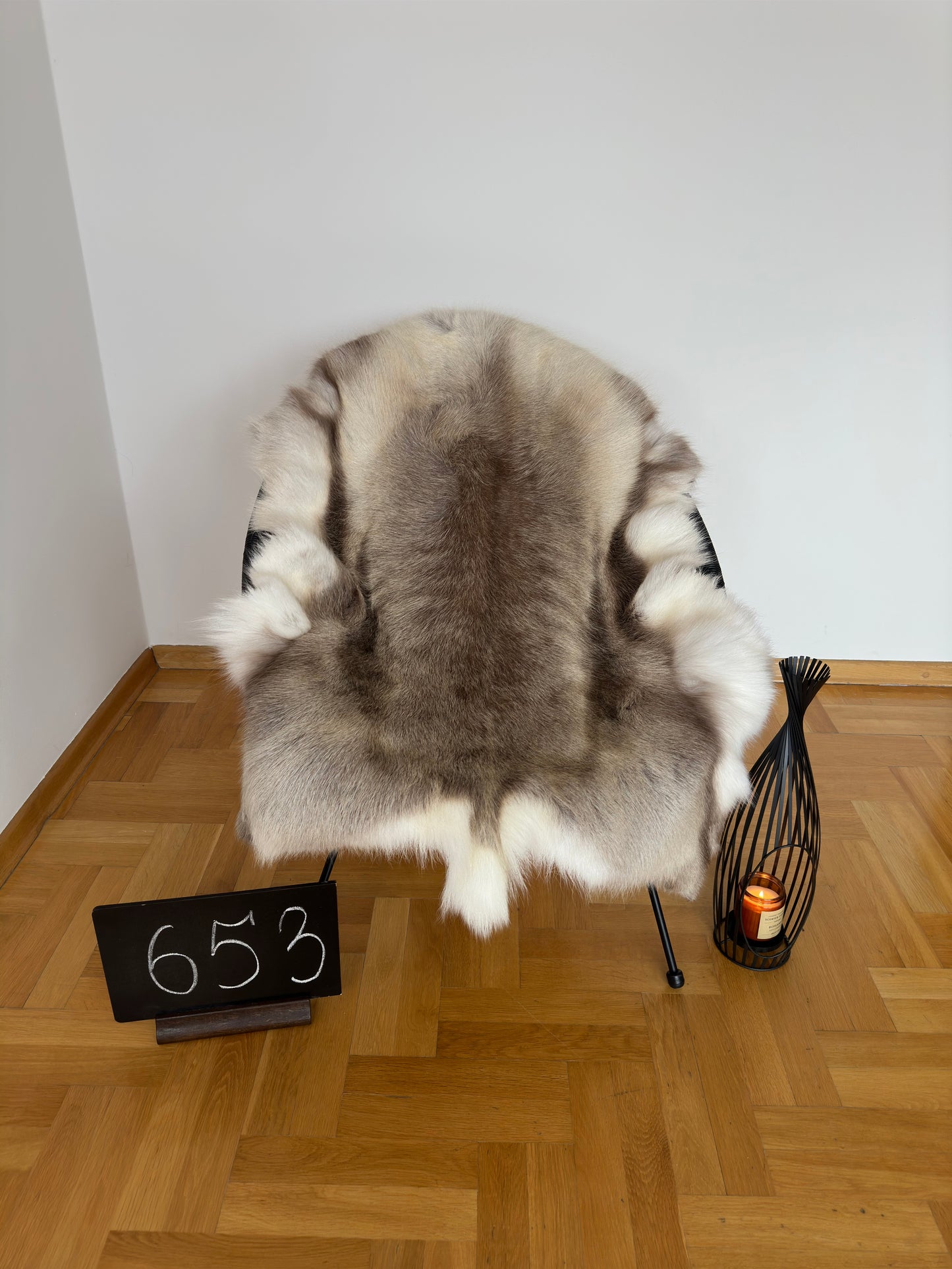 Reindeer Hide Exclusive Unique Giant Size 140 x 107 cm Reindeer Skin #653
