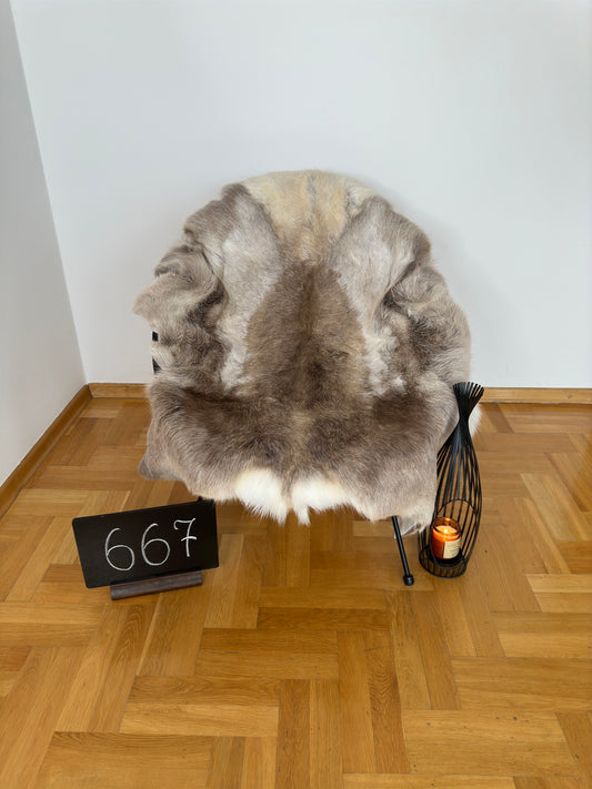 Reindeer Hide Exclusive Unique Giant Size 131 x 104 cm Reindeer Skin #667